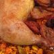 Chicken Jollof Rice Beans or Plantains